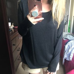 Old Navy luxe sweater in black